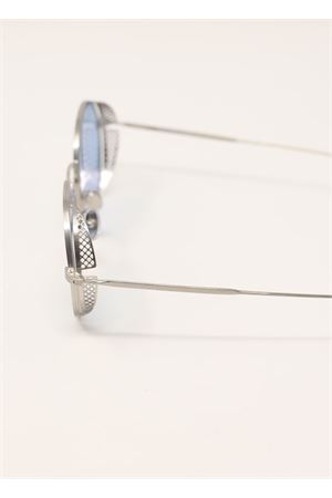 Round sunglasse with blue lenses Medy Ooh | LOV128NBLU